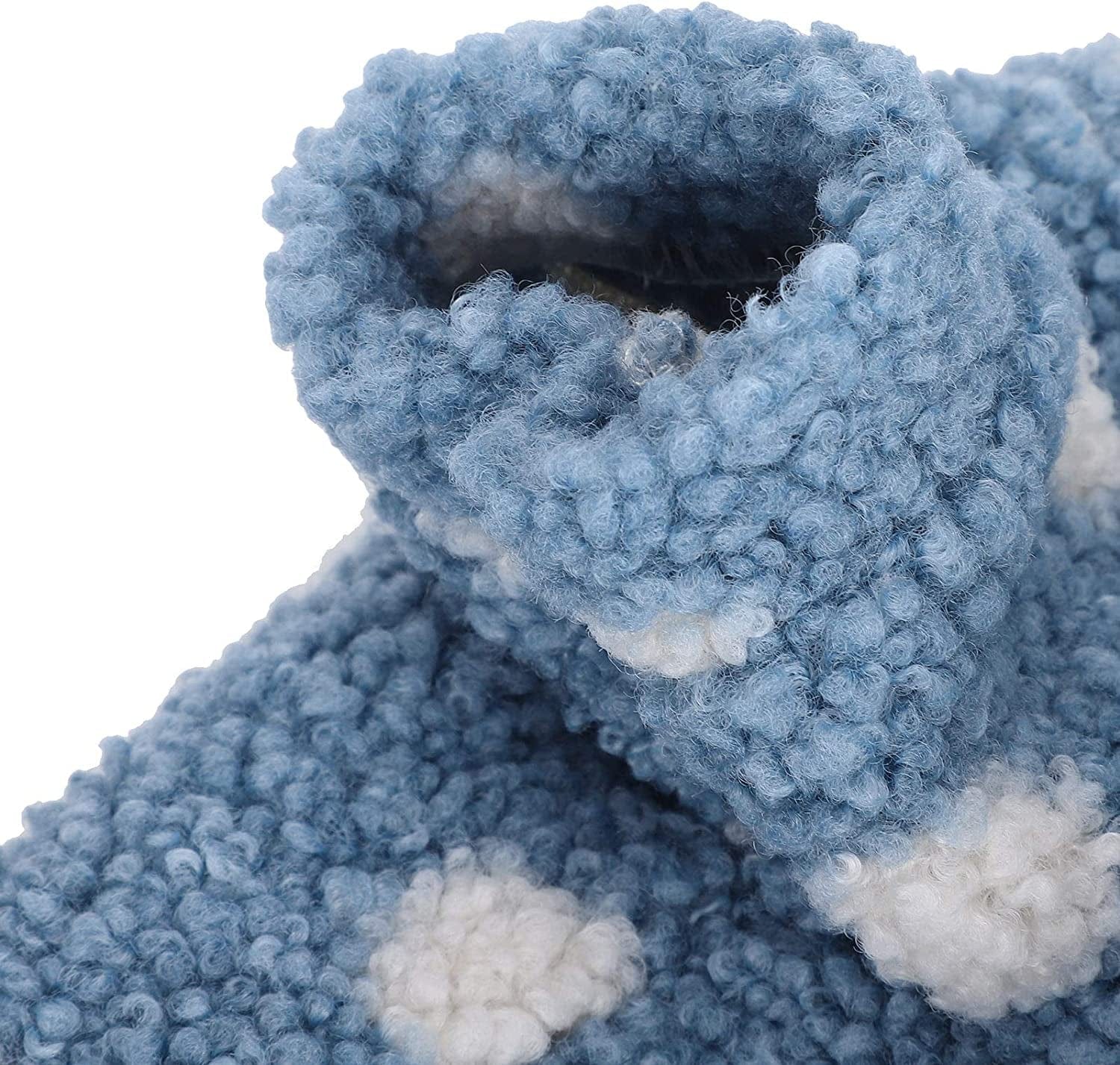OKJHFD 4 Sizes Dog Clothes Blue Autumn Winter Soft Plush Puppy Dog Coat, Warm Pet Jacket for Medium Small Dogs Animals & Pet Supplies > Pet Supplies > Dog Supplies > Dog Apparel OKJHFD   