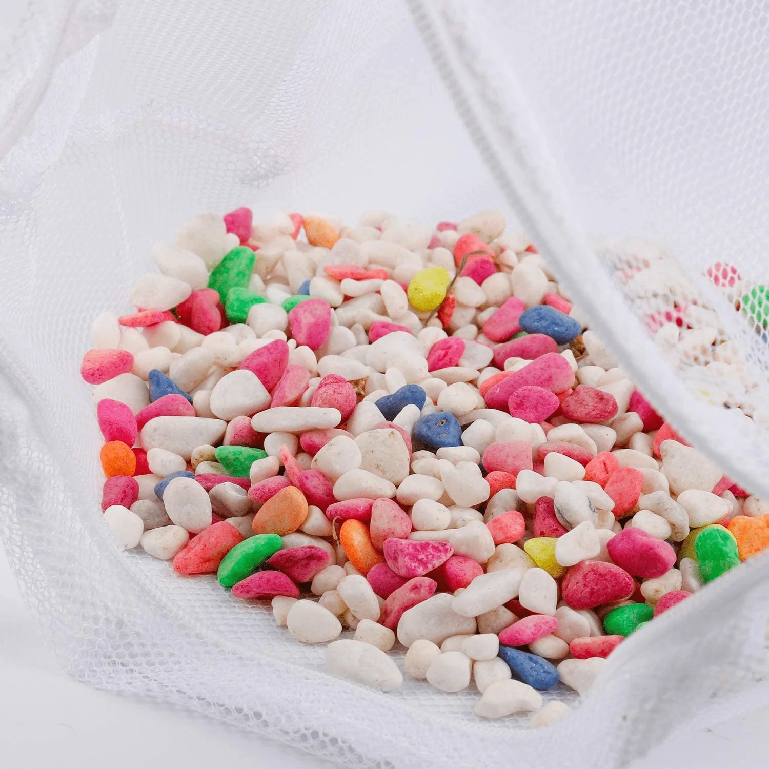 Onwon 10 Pieces Aquarium Filter Bags Fish Tank Media Mesh Filter Bags Net Bag with Zipper for Charcoal Pelletized Remove Activated Carbon, Biospheres, Ceramic Rings Animals & Pet Supplies > Pet Supplies > Fish Supplies > Aquarium Gravel & Substrates Onwon   