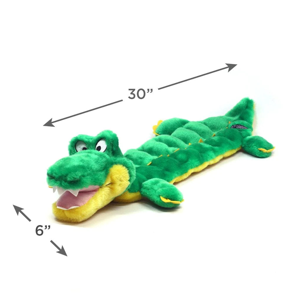 Outward Hound Squeaker Matz Plush Gator Dog Toy, Green, XL Animals & Pet Supplies > Pet Supplies > Dog Supplies > Dog Toys Outward Hound Holdings   