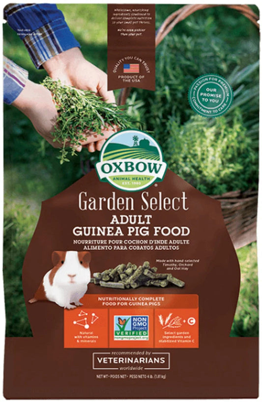 Oxbow Garden Select Natural Science Adult Guinea Pig Food, 4 Lbs. Animals & Pet Supplies > Pet Supplies > Small Animal Supplies > Small Animal Food Oxbow Animal Health   