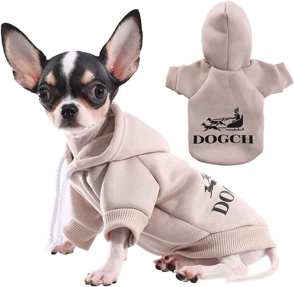 Dog Sweater for Small Dogs Winter Warm Dog Hoodies Pet Sweater