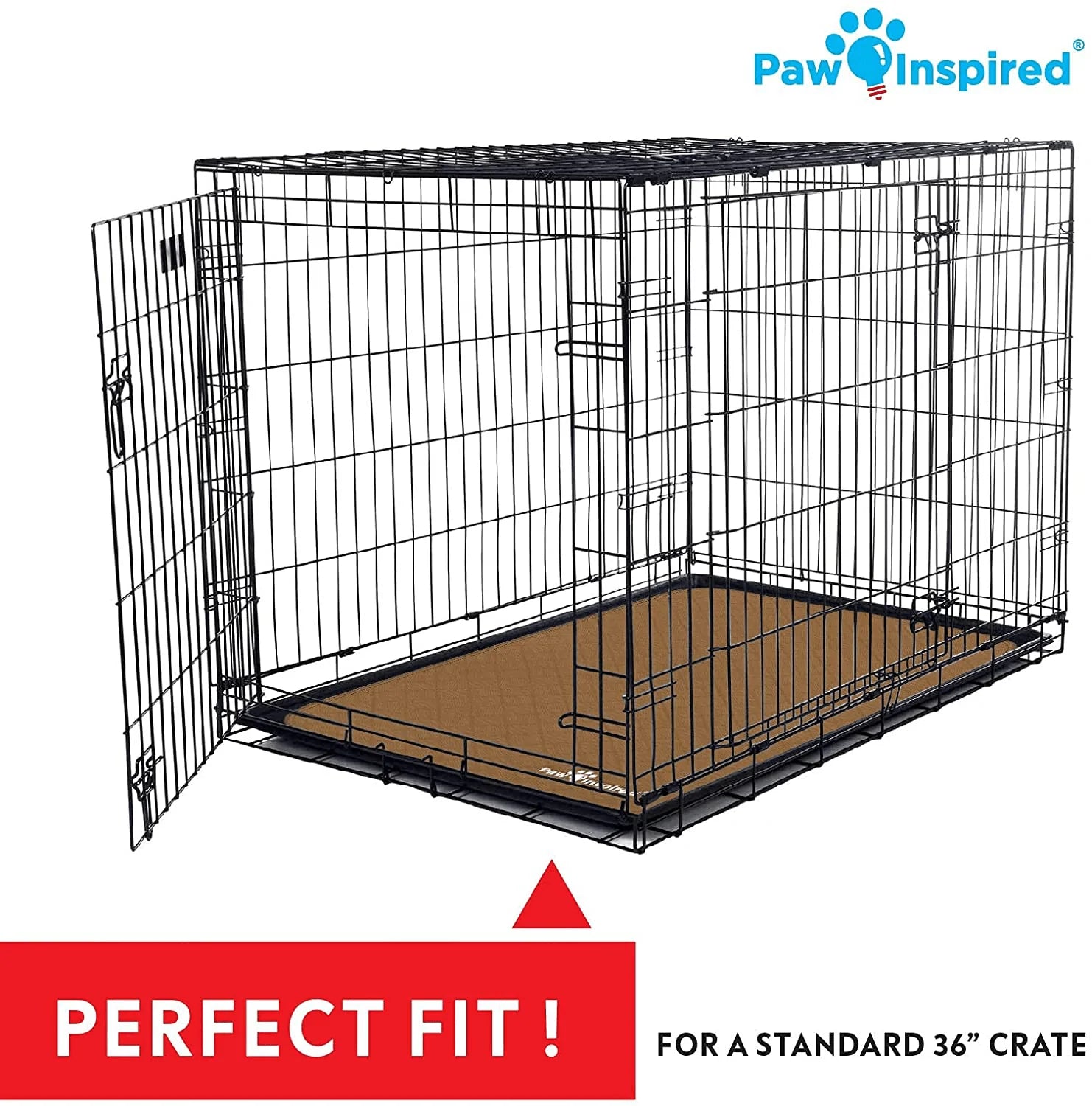 Large Dog Cage Pad, Washable And Reusable Puppy Training Pad