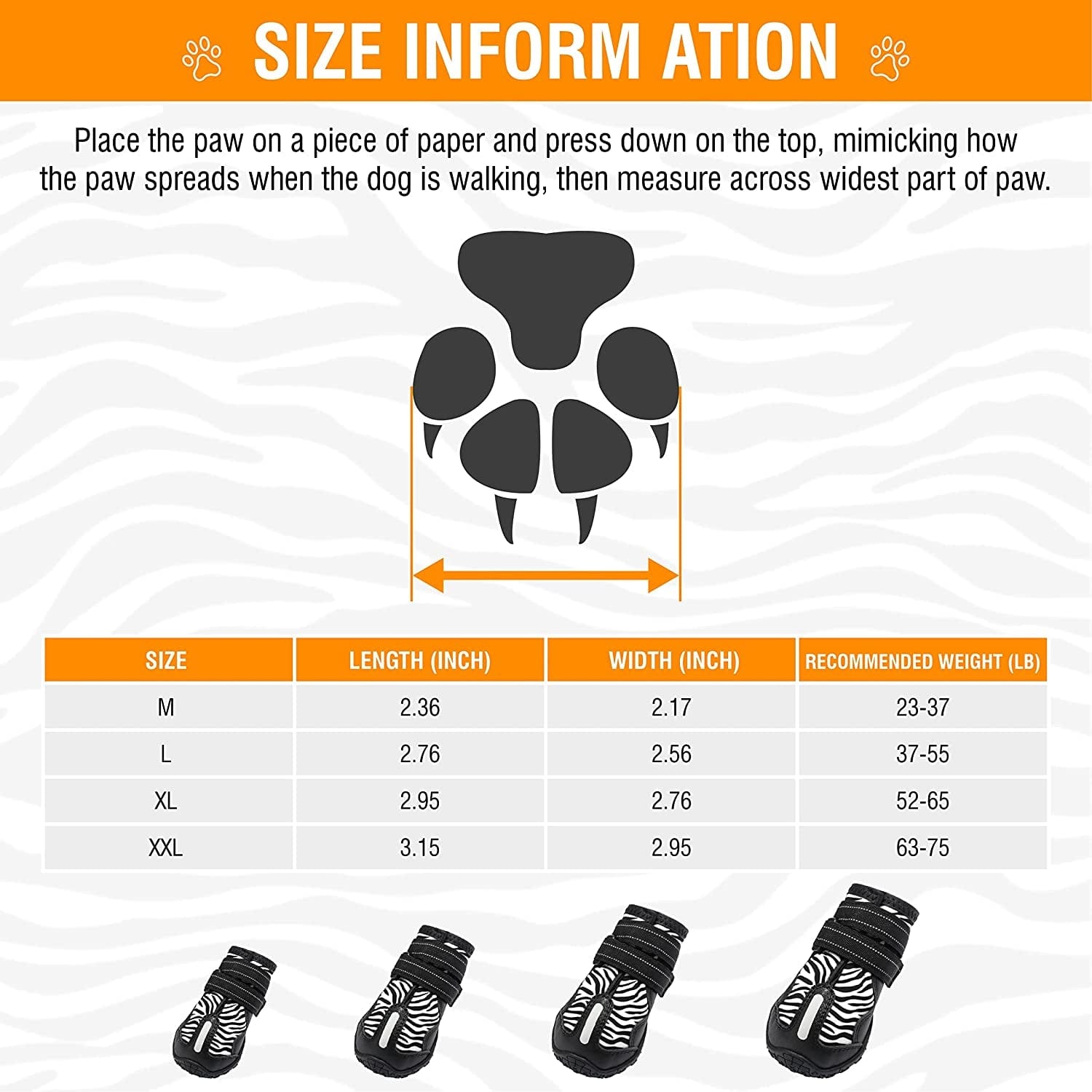 PAWOLOGY Dogs Boots Waterproof, Paw Protectors for Rain Snow Hot Pavement, Outdoor Hiking Dog Shoes, with Reflective Straps, Anti-Slip Soles, Adjustable, Durable, for Small Medium Large Dogs, 4PCS Animals & Pet Supplies > Pet Supplies > Dog Supplies > Dog Apparel PAWOLOGY   