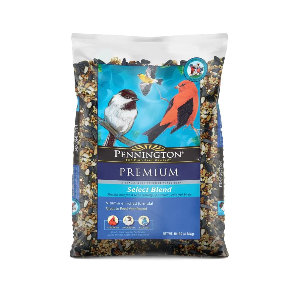 Pennington Wild Bird Premium Select Blend Feed and Seed, 20 Lb. Animals & Pet Supplies > Pet Supplies > Bird Supplies > Bird Food Pennington 10 lbs  