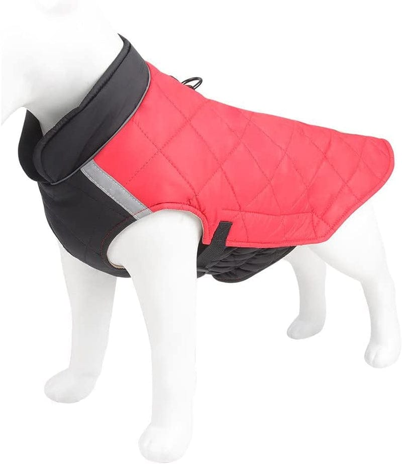 Pet Clothes for Large Dogs Girl Coats for Small Medium Dogs Boy Girl Cozy Dog Jackets Vest Pet Windproof Cold Weather Coats Small Medium Dog Clothes Animals & Pet Supplies > Pet Supplies > Dog Supplies > Dog Apparel HonpraD Red XX-Large 