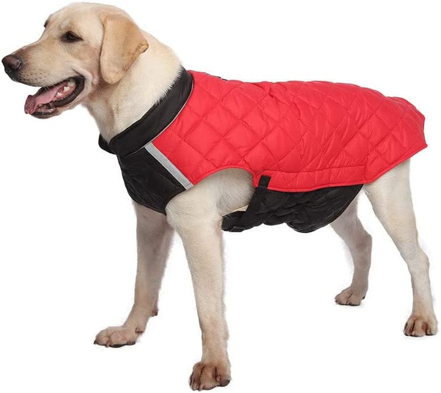 Pet Clothes for Medium Dogs Boys Jackets Winter Vest Pet Windproof Cold Weather Coats Small Medium Dog Clothes with Reflective Warm Dog Sweaters Animals & Pet Supplies > Pet Supplies > Dog Supplies > Dog Apparel HonpraD   