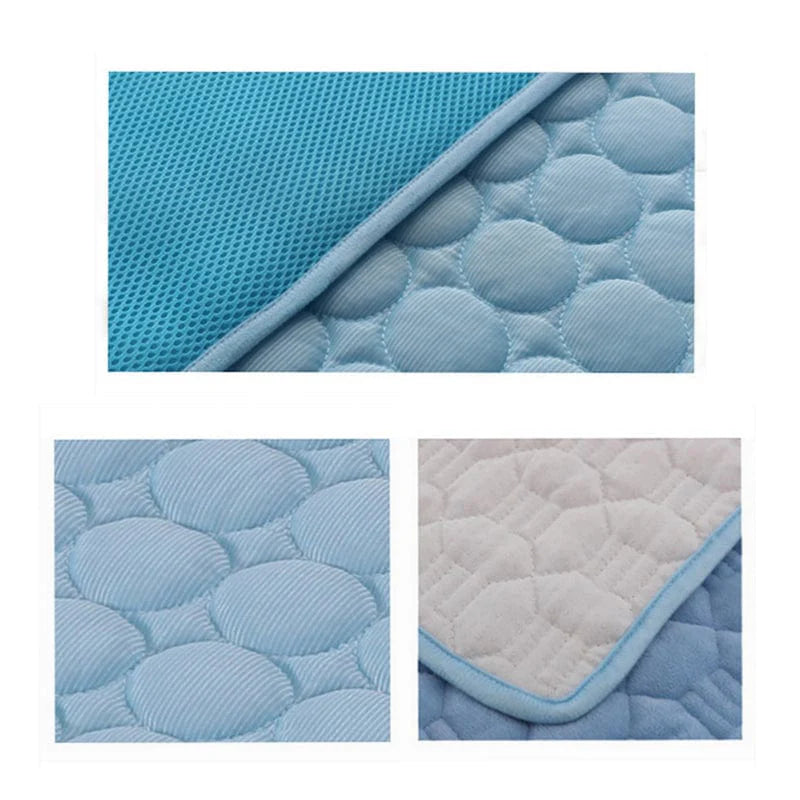 Pet Cooling Mat Cool Pad Comfortable Cushion Bed for Summer Dog Cat Puppy,4 Sizes Animals & Pet Supplies > Pet Supplies > Cat Supplies > Cat Beds Magicfly   