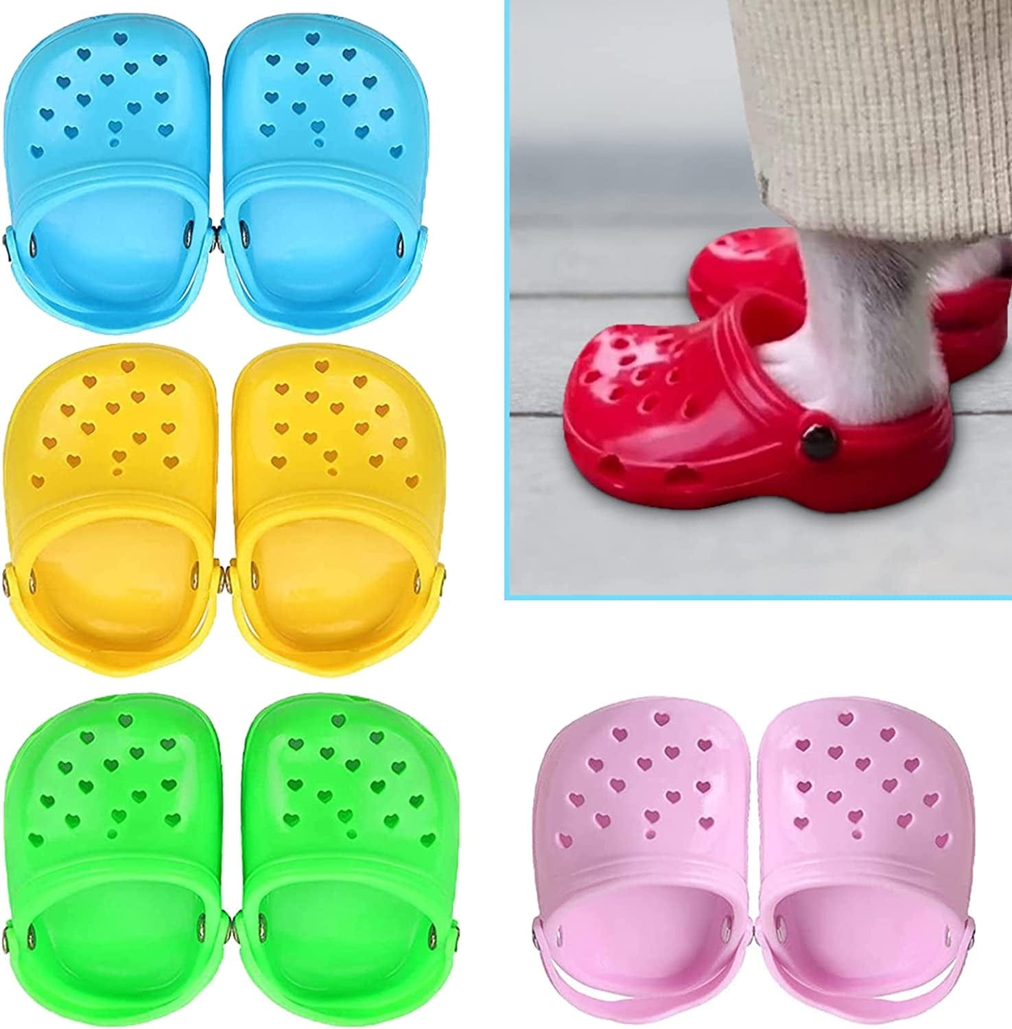 Pet Dog Croc,Summer Puppy Shoes,Candy Colors Sandals with Rugged Anti-Slip Sole, Breathable Comfortable Dog Shoes Gift for Pet Festival
