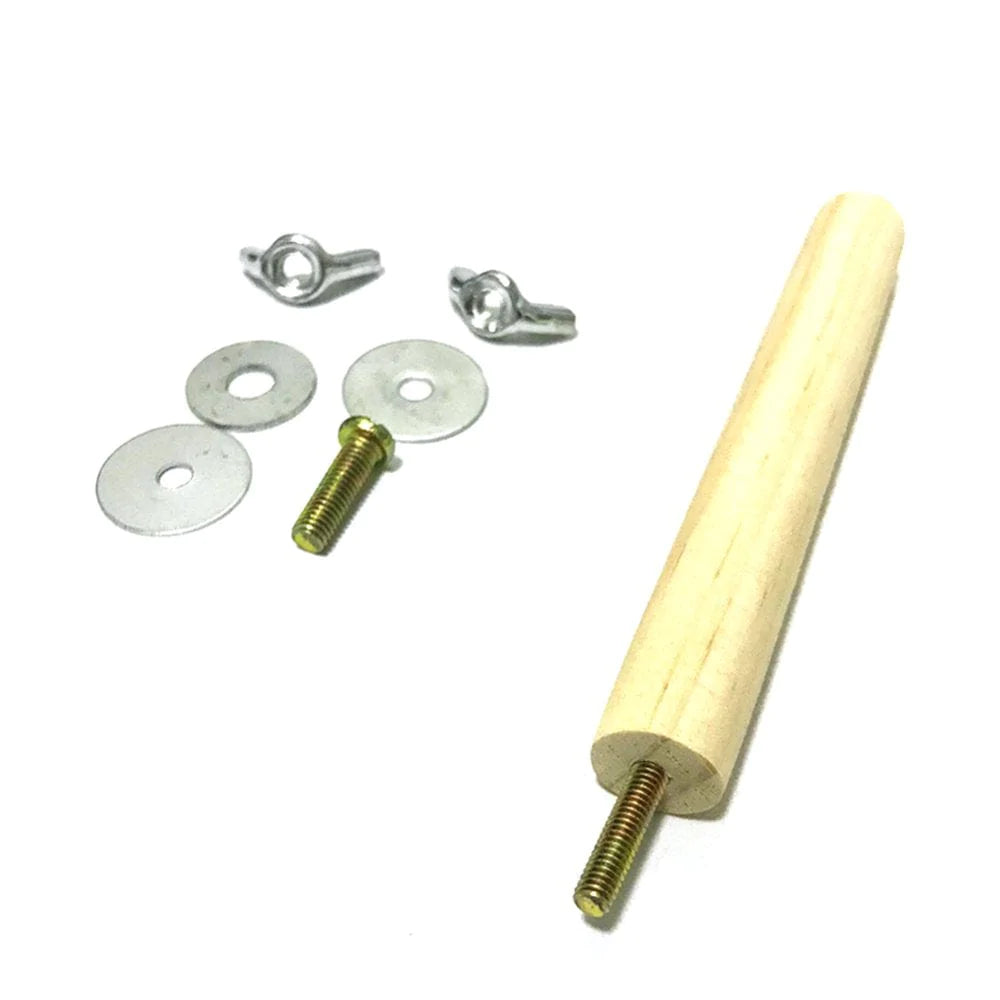 Pet Enjoy Bird Mirror Toy with Wooden Stand Perch Set,Parrot Mirror Bird Cage Accessories for Parrot Parakeet Cockatiels Conure Playing Standing Animals & Pet Supplies > Pet Supplies > Bird Supplies > Bird Cage Accessories Pet Enjoy   