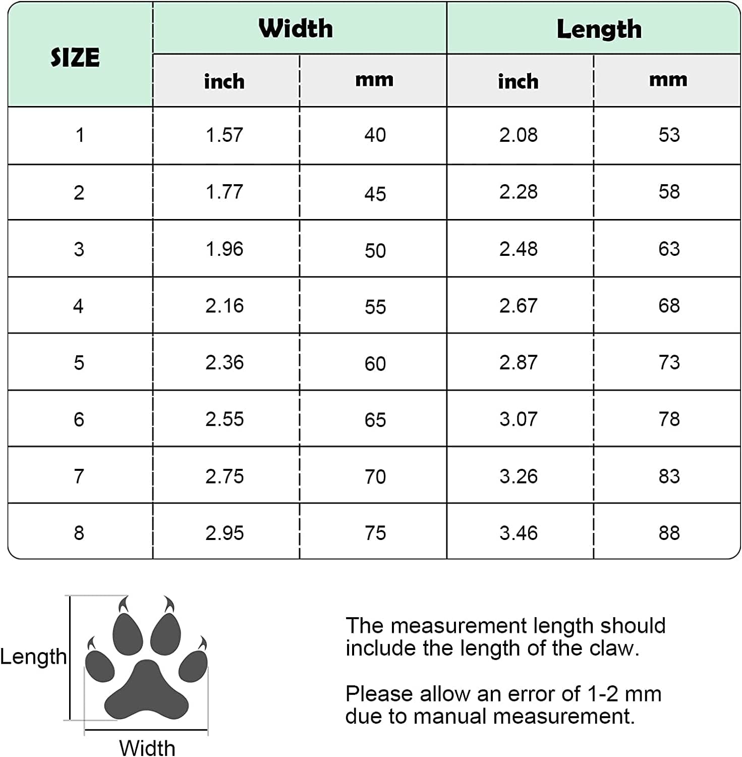 Petbank Dog Shoes, Dog Boots Paw Protectors for Dogs Rugged Anti-Slip Sole, Dog Shoes for Large Dogs with Reflective Strips, Dog Protector Boots Black 4Pcs(7#:3.26"X2.75"(L*W) Animals & Pet Supplies > Pet Supplies > Dog Supplies > Dog Apparel Petbank   