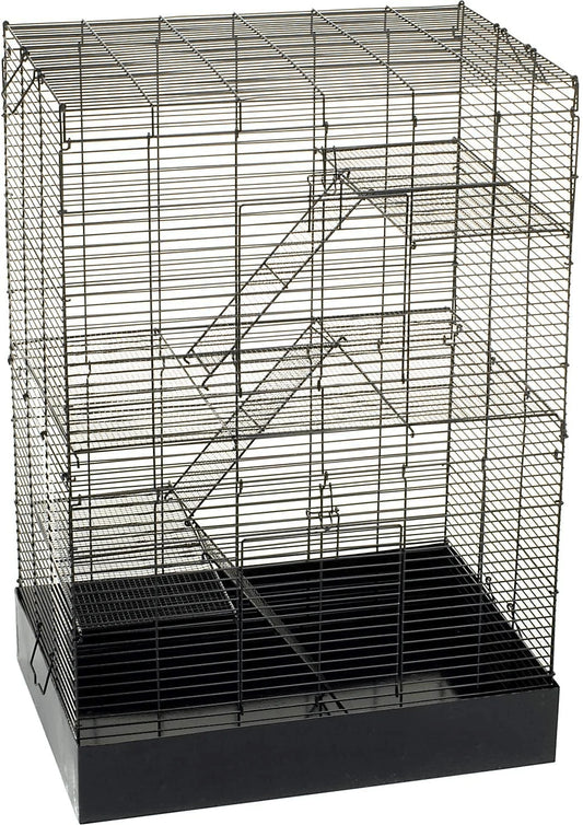 Petco Brand - You & Me Rat Manor Habitat, 16.5" L X 22.5" W X 32" H, 16.5 In, Black Animals & Pet Supplies > Pet Supplies > Small Animal Supplies > Small Animal Habitats & Cages You&Me   