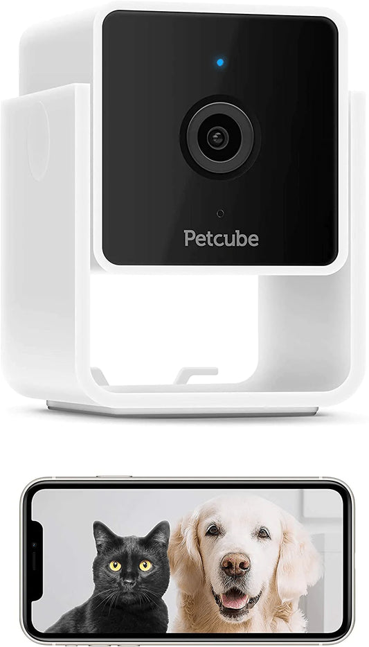 Petcube Cam Pet Monitoring Camera with Built-In Vet Chat for Cats & Dogs, Security Camera with 1080P HD Video, Night Vision, Two-Way Audio, Magnet Mounting for Entire Home Surveillance Animals & Pet Supplies > Pet Supplies > Dog Supplies > Dog Treadmills Petcube   