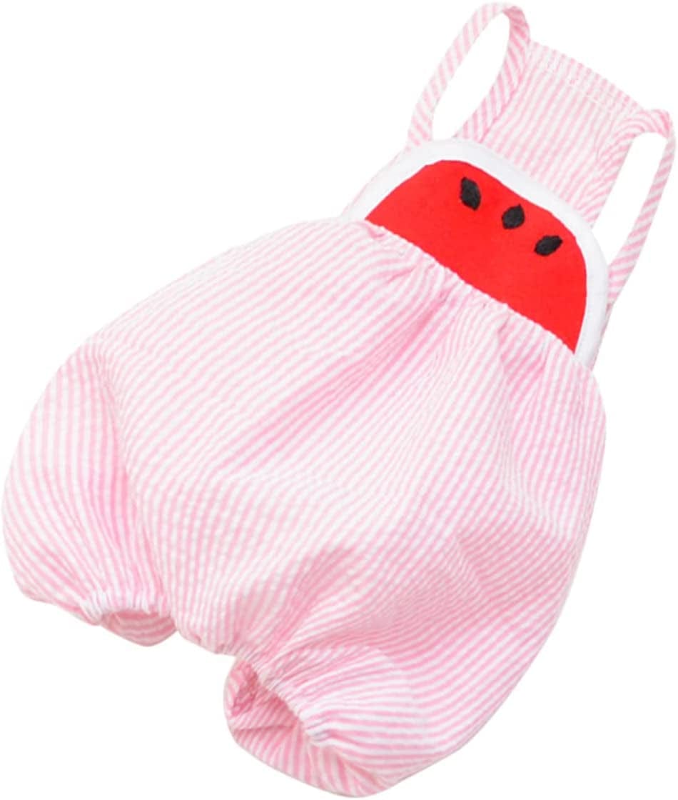 POPETPOP Mcbling Clothes Puppy Clothes Puppy Shirts Puppy Jumpsuit Dog Jackets Clothing Pet Watermelon Clothes Pet Pant Party Dog Pant Pink Small Dog Sweatshirt Dog Coat with Hood Animals & Pet Supplies > Pet Supplies > Dog Supplies > Dog Apparel POPETPOP Pink L 