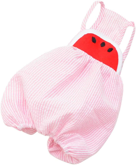 POPETPOP Mcbling Clothes Puppy Clothes Puppy Shirts Puppy Jumpsuit Dog Jackets Clothing Pet Watermelon Clothes Pet Pant Party Dog Pant Pink Small Dog Sweatshirt Dog Coat with Hood Animals & Pet Supplies > Pet Supplies > Dog Supplies > Dog Apparel POPETPOP Pink XXL 