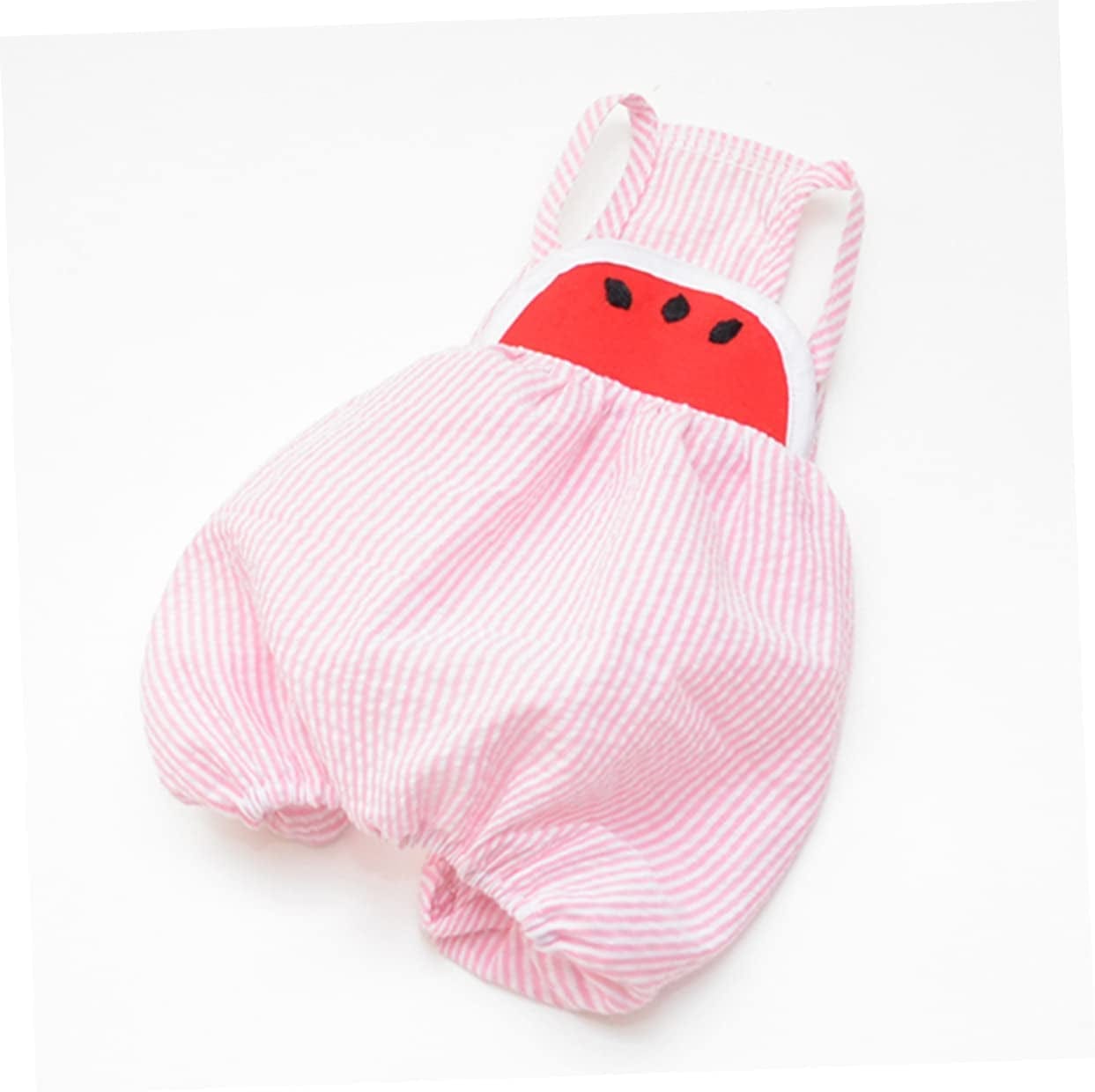 POPETPOP Mcbling Clothes Puppy Clothes Puppy Shirts Puppy Jumpsuit Dog Jackets Clothing Pet Watermelon Clothes Pet Pant Party Dog Pant Pink Small Dog Sweatshirt Dog Coat with Hood Animals & Pet Supplies > Pet Supplies > Dog Supplies > Dog Apparel POPETPOP   