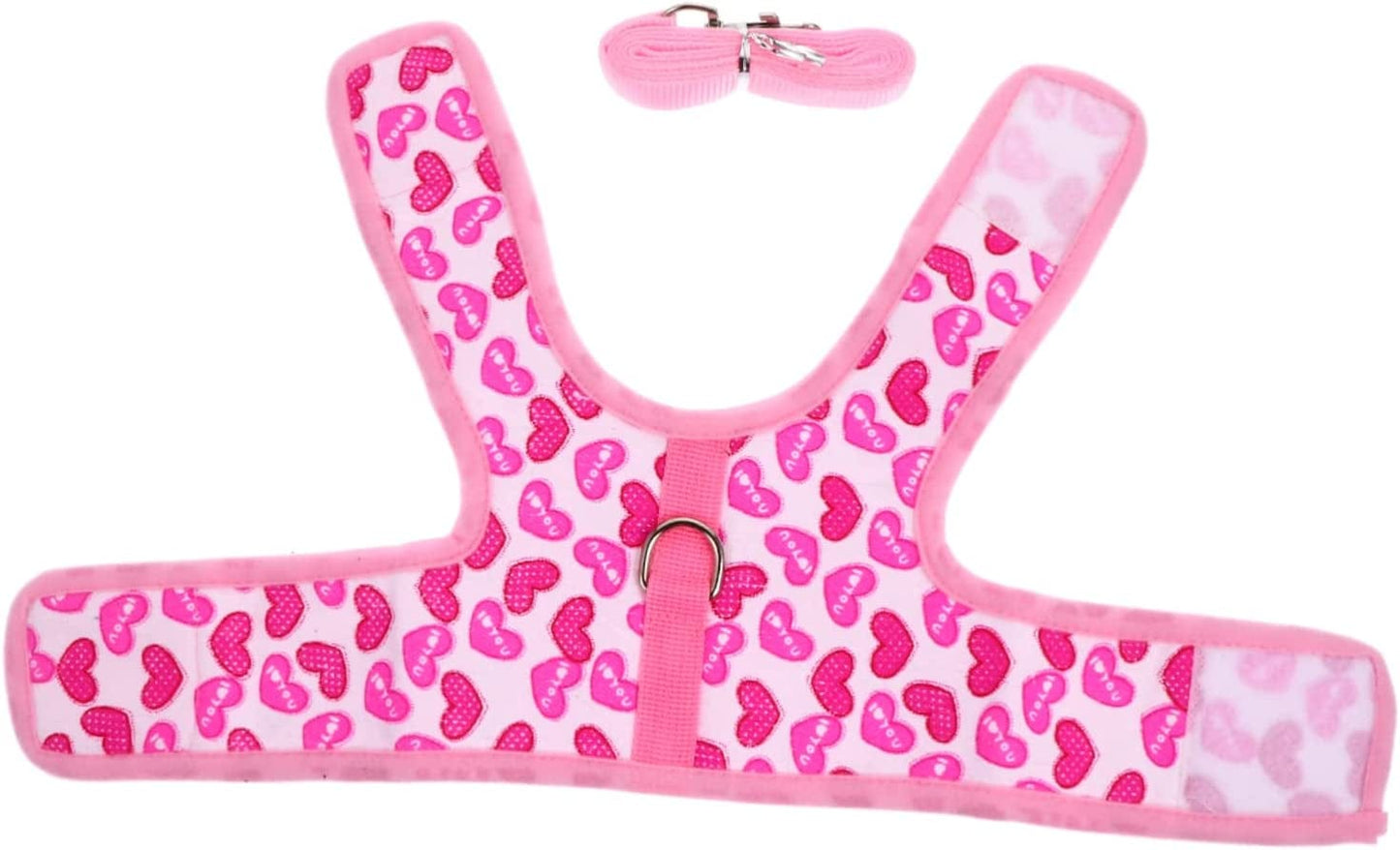 POPETPOP Pet Harness Puppy Vest Fashion Harness Harness for Small Dogs Cool Mesh Dog Harness Dog Vest Harness Pet Summer Vest Pet Cool Harness Dog Summer Harness Dog Strap Vest Running Set Animals & Pet Supplies > Pet Supplies > Dog Supplies > Dog Apparel POPETPOP Pink S 