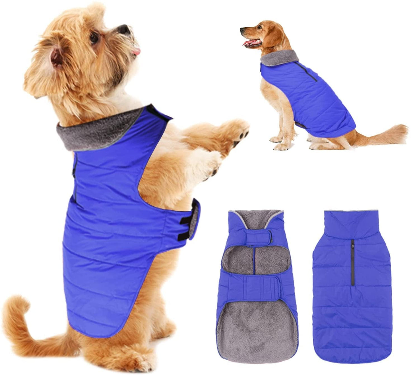 PPET Dog Cold Weather Coats Waterproof Windproof Winter Dog Jacket,Thi –  KOL PET