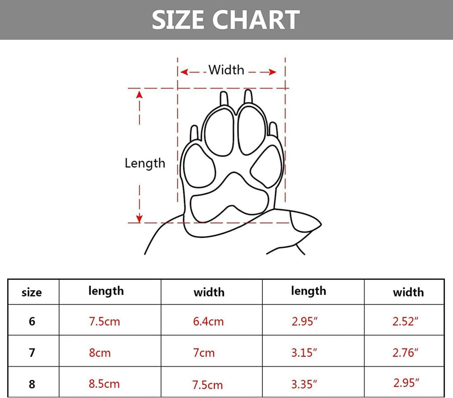 PROPLUMS Waterproof Dog Boots, Dog Hiking Shoes Protect the Paws from Injury, Suit for Labrador Husky and Other Medium Large Dogs, Grid Anti-Skid Design 4 Pcs (Size 8: 3.3"X2.9") … Animals & Pet Supplies > Pet Supplies > Dog Supplies > Dog Apparel Pro Plums   