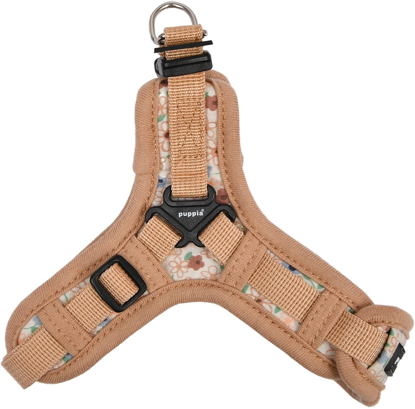 Puppia Lilac Dog Harness X No Choke No Pull Walking Training for Small and Medium Dog - Beige - L Animals & Pet Supplies > Pet Supplies > Dog Supplies > Dog Apparel PUPPIA   