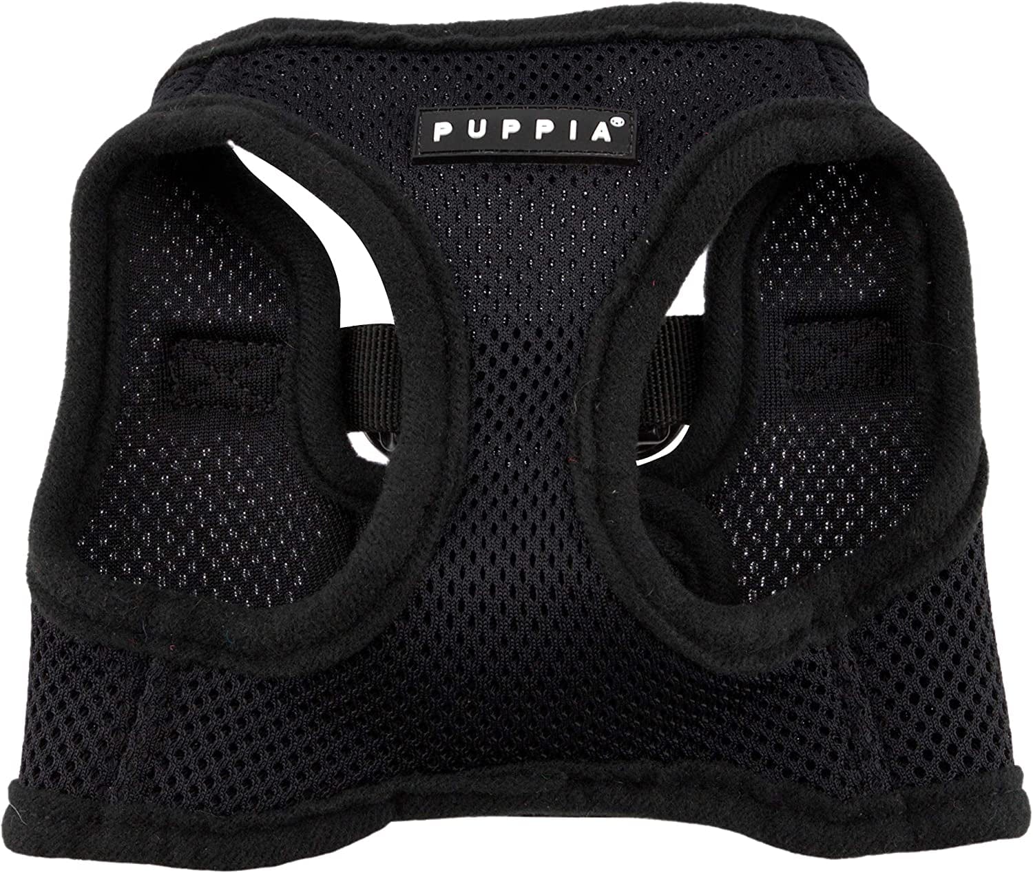 Puppia Soft Vest Dog Harness - Black - Medium Animals & Pet Supplies > Pet Supplies > Dog Supplies > Dog Apparel Puppia   