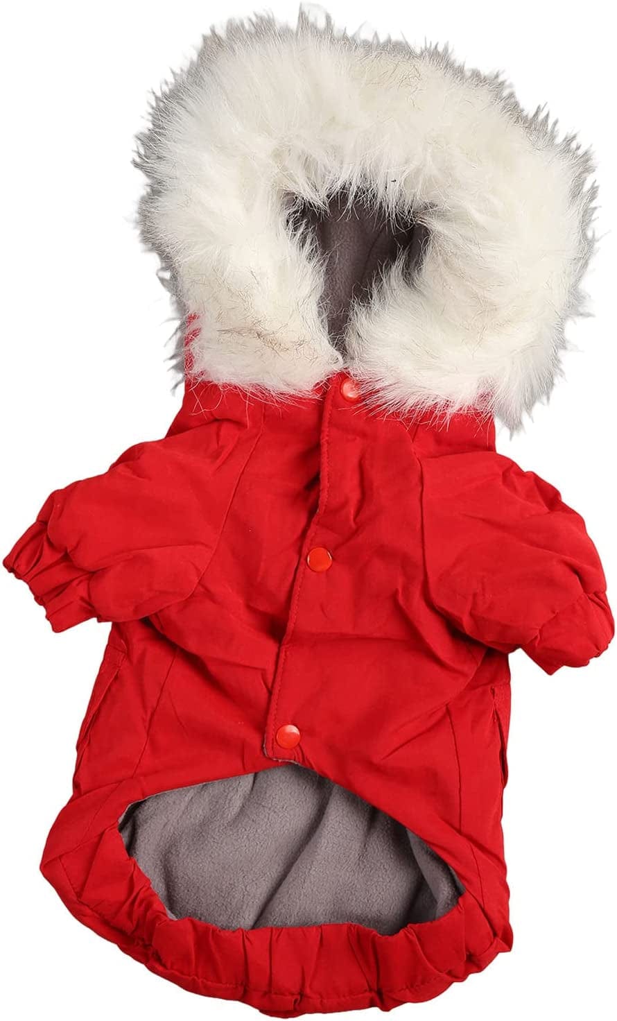 Puppy Hoodie Winter Coats, Comfortable Casual Dog Hoodie Winter Jacket Hair Protection for Cats for Kittens Animals & Pet Supplies > Pet Supplies > Dog Supplies > Dog Apparel LISND   