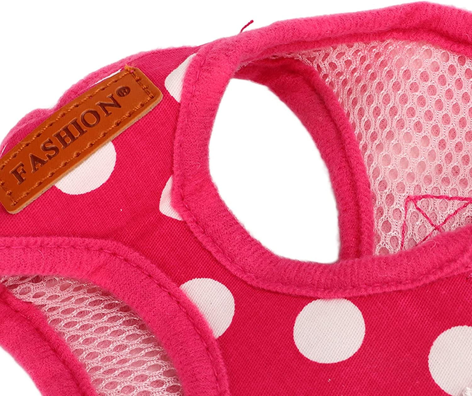 Puppy Vest Belt, Prevent Choking Escape Proof Dog Harness Leash Adjustable for Walking for Training(Pink, M) Animals & Pet Supplies > Pet Supplies > Dog Supplies > Dog Apparel KUIDAMOS   