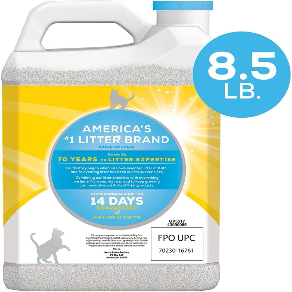 "Purina Bilot Light Weight, Low Dust, Clumping Cat Litter, Lightweight Glade Clear Springs Multi Cat Litter - (2) 8.5 Lb. Jugs"