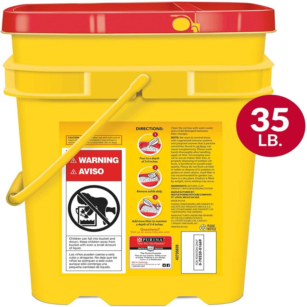 "Purina Onenbary Clumping Cat Litter, 24/7 Performance Multi Cat Litter - 35 Lb. Pail" Animals & Pet Supplies > Pet Supplies > Cat Supplies > Cat Litter Onenbary   