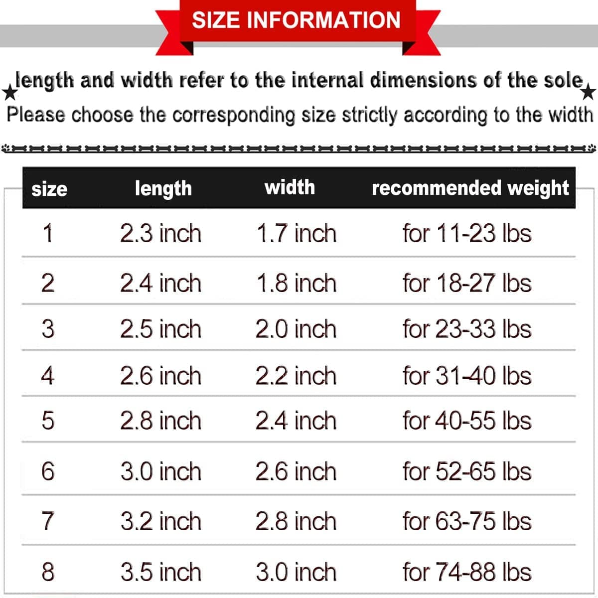 QUMY Dog Boots Waterproof Shoes for Dogs with Reflective Strips Rugged Anti-Slip Sole Black 4PCS (Size 6: 2.6''X3.0''(W*L) for 52-65 Lbs, Pink) Animals & Pet Supplies > Pet Supplies > Dog Supplies > Dog Apparel QUMY   