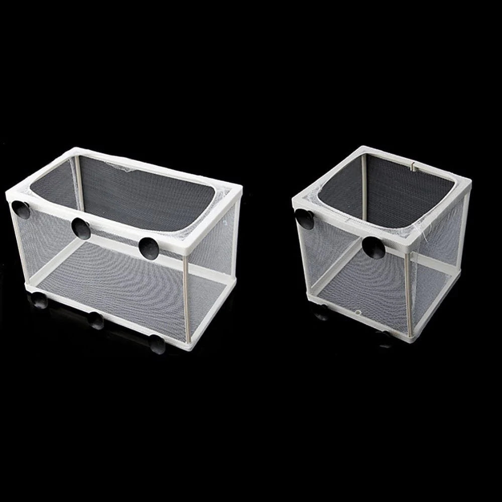 【Ready Stock】 Fish Nursery for Aquarium Fish Fry Breeding Net Hatchery Incubator with Suction Cup Easy to Install Hang on Breeder Box Animals & Pet Supplies > Pet Supplies > Fish Supplies > Aquarium Fish Nets HONON   