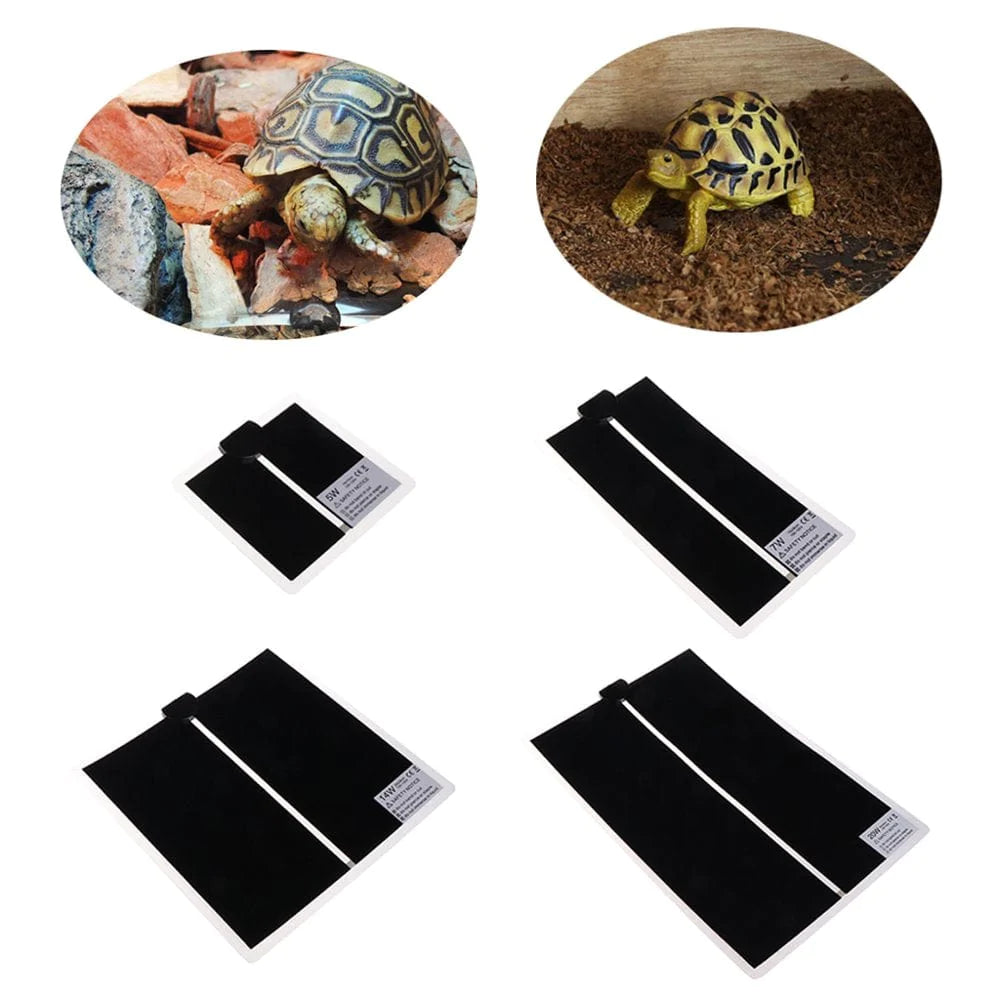 【Ready Stock】 Reptile Heating Mat 20W/14W/7W/5W for Turtle Snake Lizard for Frog Spider Amphibians Terrarium Reptile Habitat Supplies Animals & Pet Supplies > Pet Supplies > Reptile & Amphibian Supplies > Reptile & Amphibian Habitats HONON   