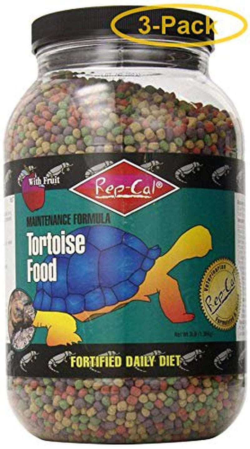 Rep-Cal Tortoise Food 3 Lbs - Pack of 3 Animals & Pet Supplies > Pet Supplies > Reptile & Amphibian Supplies > Reptile & Amphibian Food Rep-Cal   