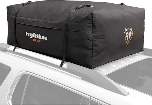 Rightline Gear Range 3 Weatherproof Rooftop Cargo Carrier for Top of Vehicle, Attaches with or without Roof Rack, 18 Cubic Feet, Black Animals & Pet Supplies > Pet Supplies > Dog Supplies > Dog Apparel Rightline Gear   