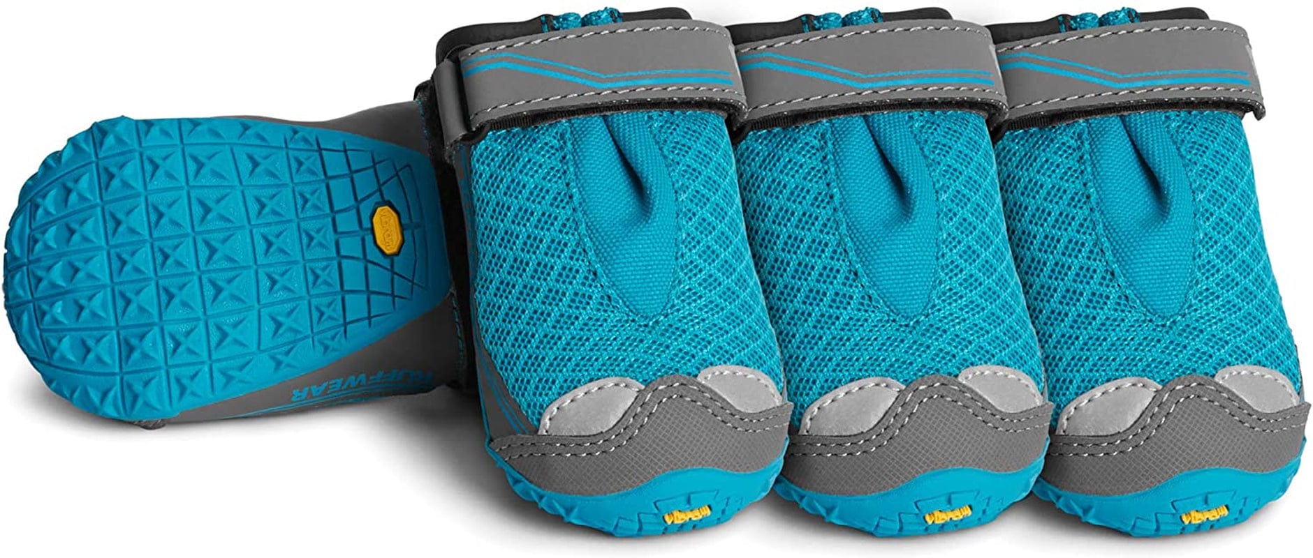RUFFWEAR, Grip Trex Dog Boots, Outdoor Booties with Rubber Soles for Hiking and Running, Obsidian Black, 2.0 in (2 Boots) Animals & Pet Supplies > Pet Supplies > Dog Supplies > Dog Apparel Ruffwear Blue Spring 2.5 in (4 Boots) 
