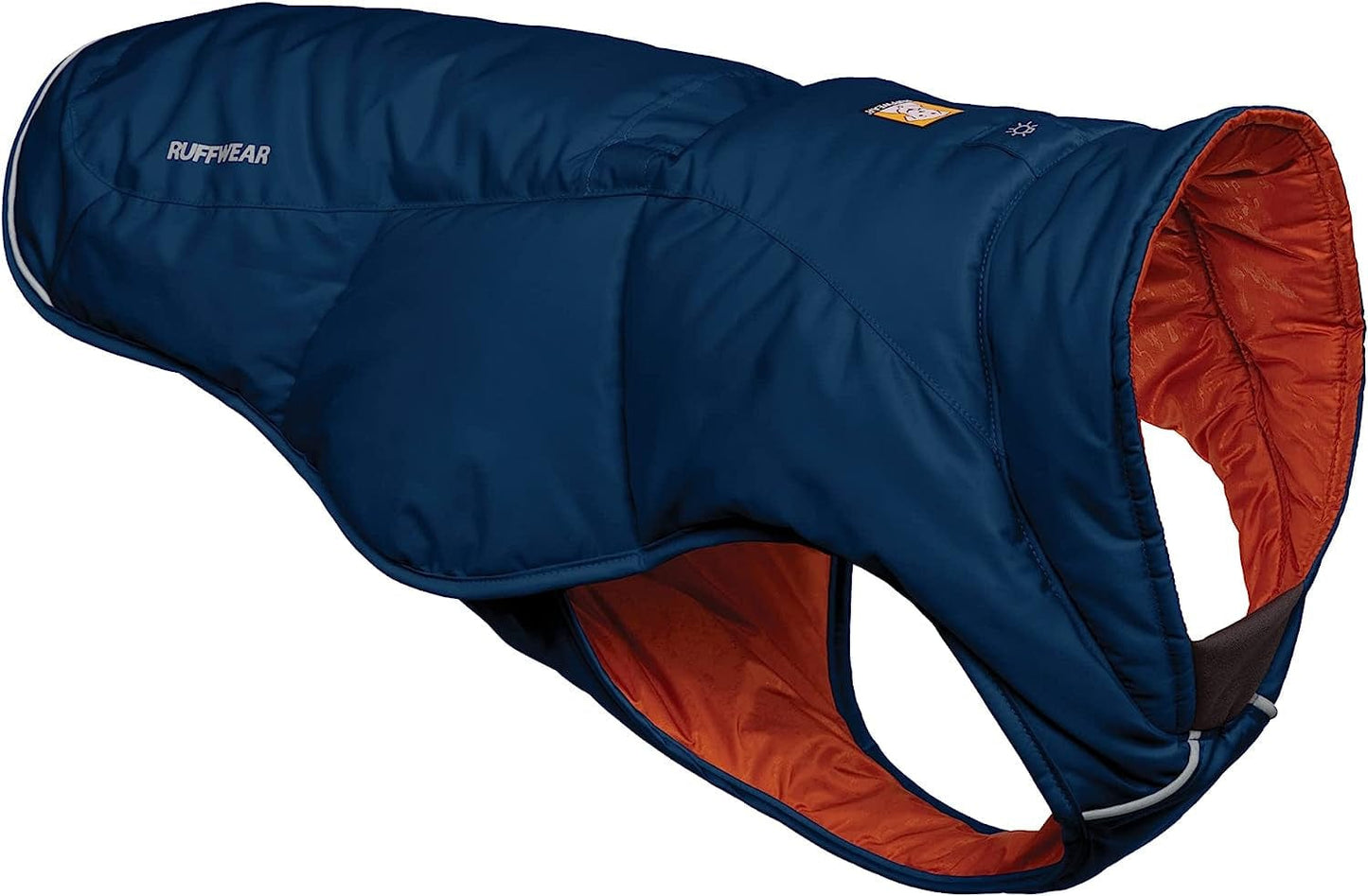 RUFFWEAR, Quinzee Insulated, Water-Resistant Jacket for Dogs with Stuff Sack, Blue Moon, X-Small Animals & Pet Supplies > Pet Supplies > Dog Supplies > Dog Apparel RUFFWEAR Blue Moon X-Small 