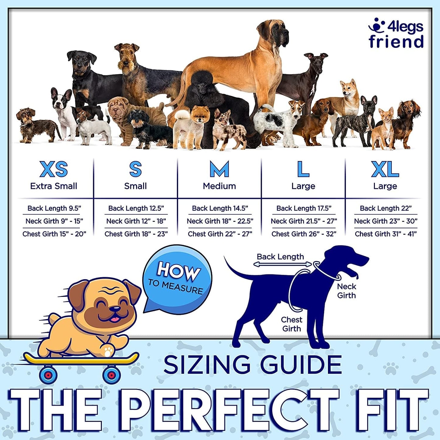 Safety Orange Reflective Lightweight Fleece Vest with Leash Hole 5 Sizes - High Visibility Coat for Outdoor Activity Day and Night, Keep Your Dog Visible, Safe from Cars & Hunting Accidents Animals & Pet Supplies > Pet Supplies > Dog Supplies > Dog Apparel 4LegsFriend   