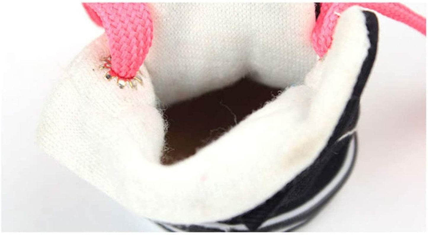 SENERY Pet Canvas Boots Candy Color Puppy Nonslip Causal Dog Shoes Lace up Outdoor Booties Sneaker Paw Protector Animals & Pet Supplies > Pet Supplies > Dog Supplies > Dog Apparel SENERY   