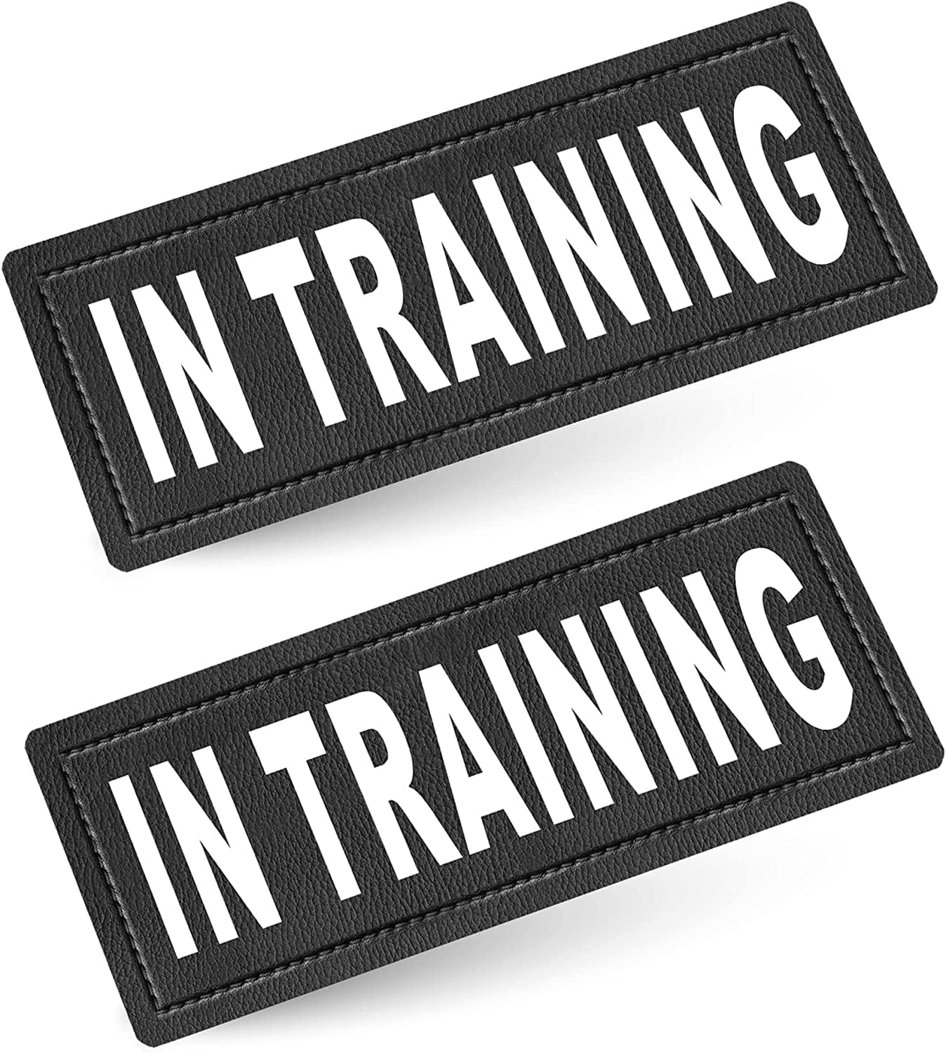 Service Dog in Training Patch with Hook Back and Reflective Lettering for Service Dog in Training Vests (Service Dog in Training, Large - 2" X 6") Animals & Pet Supplies > Pet Supplies > Dog Supplies > Dog Apparel Industrial Puppy IN TRAINING Small (1.5 x 4") 