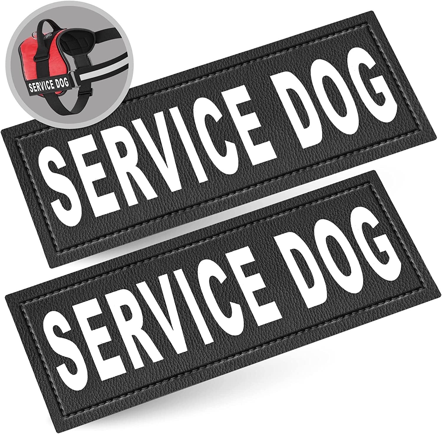 Service Dog in Training Patch with Hook Back and Reflective Lettering for Service Dog in Training Vests (Service Dog in Training, Large - 2" X 6") Animals & Pet Supplies > Pet Supplies > Dog Supplies > Dog Apparel Industrial Puppy SERVICE DOG Large, 2 x 6" 