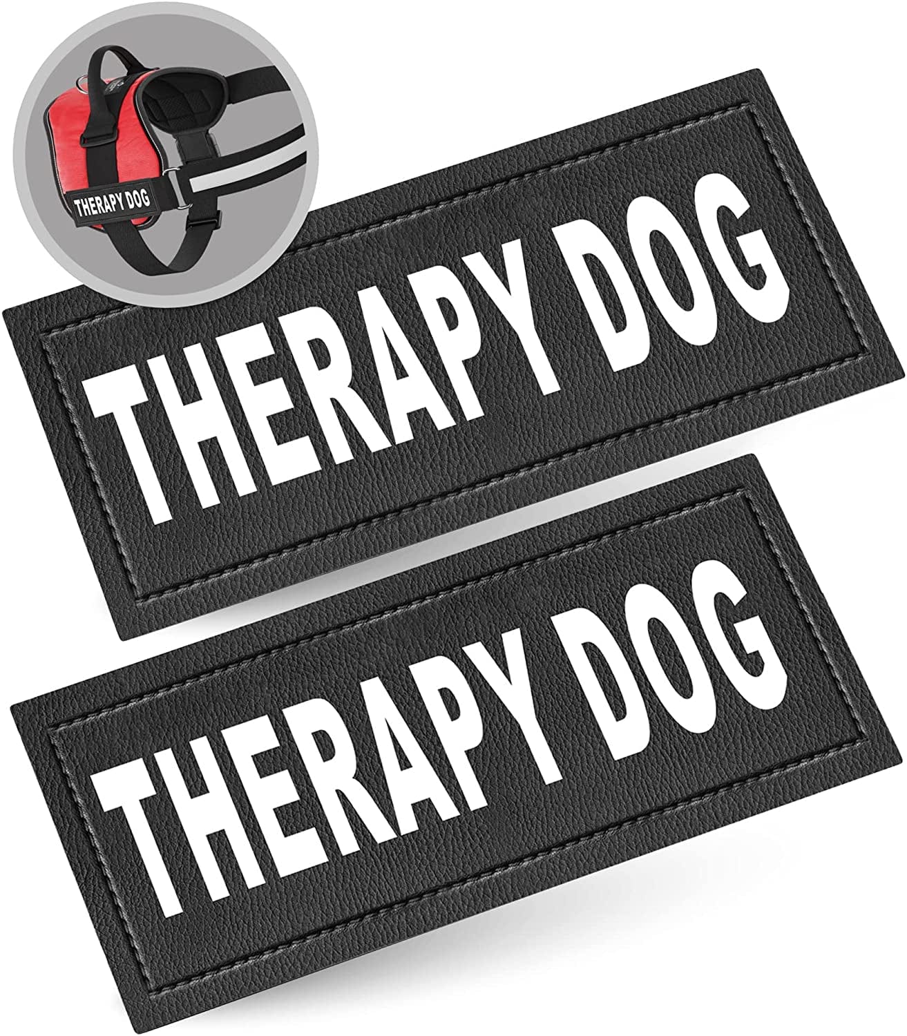 Service Dog in Training Patch with Hook Back and Reflective Lettering for Service Dog in Training Vests (Service Dog in Training, Large - 2" X 6") Animals & Pet Supplies > Pet Supplies > Dog Supplies > Dog Apparel Industrial Puppy THERAPY DOG Small (1.5 x 4") 