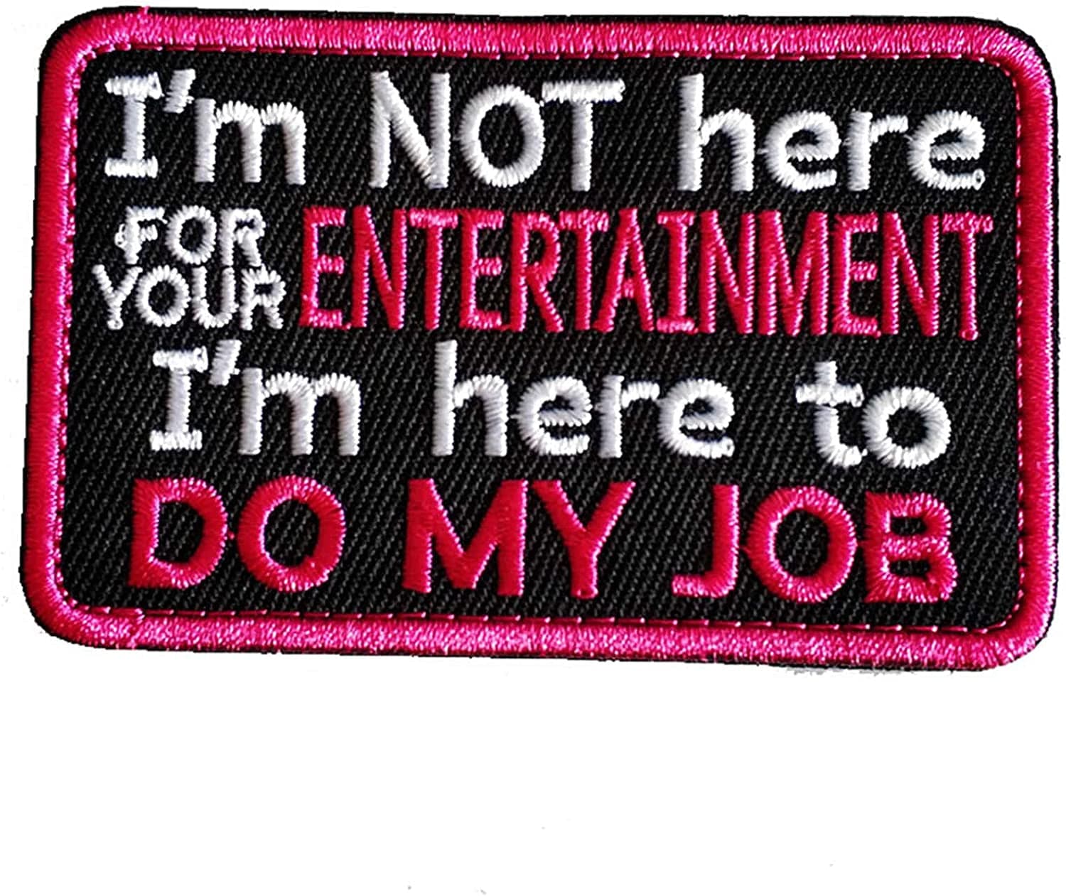 Service Dog Not All Disabilities Are Visible Vests/Harnesses Emblem Embroidered Fastener Hook & Loop Patch (Paw Abilities) Animals & Pet Supplies > Pet Supplies > Dog Supplies > Dog Apparel Minason Do My Job  