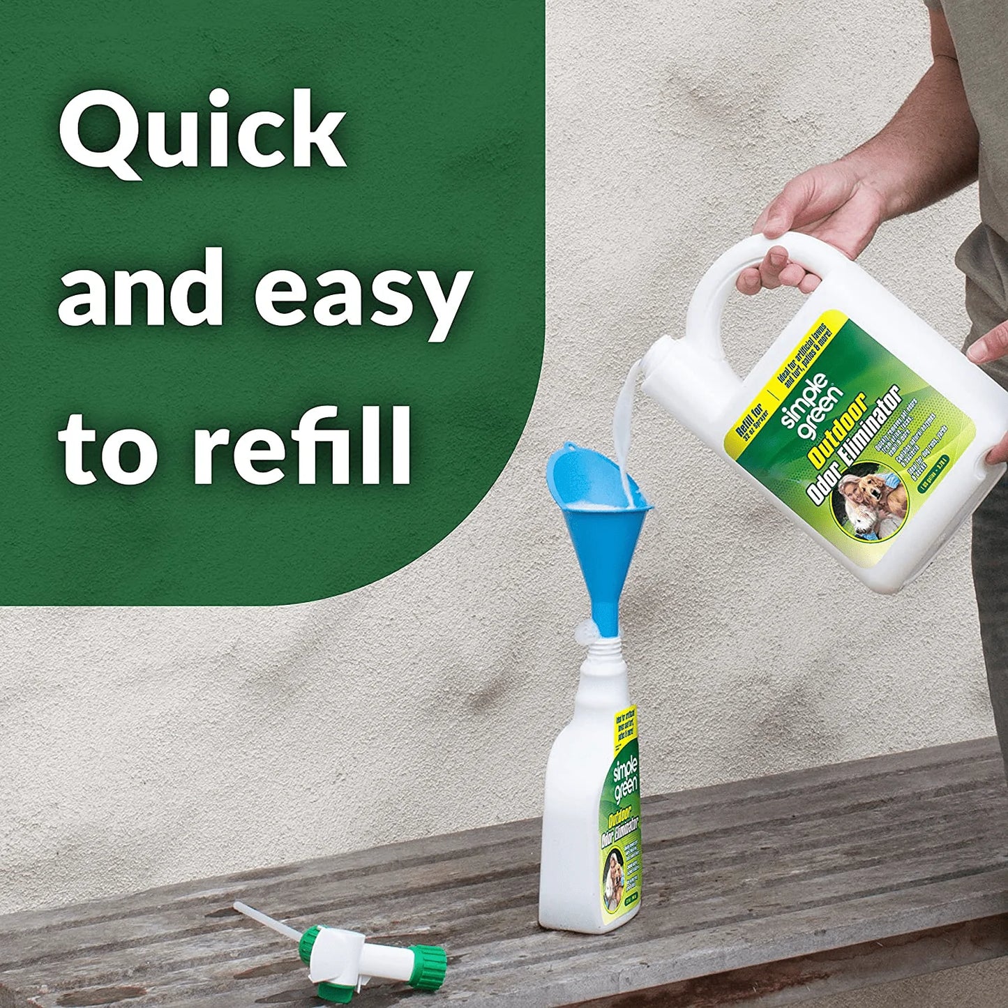Simple Green Outdoor Odor Eliminator for Pets, Dogs, Ideal for Artificial Grass & Patio Animals & Pet Supplies > Pet Supplies > Dog Supplies > Dog Kennels & Runs Simple Green   