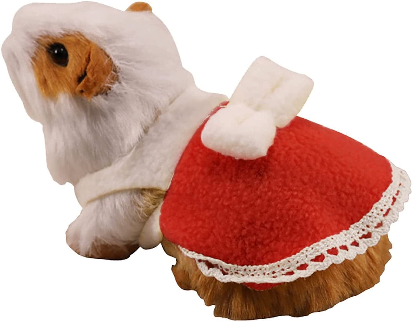 Small Animal Pig Warm Vest Clothes Small Animals XXS Hamster Pig Clothes for Small Animals Pet Costume Tshirt Sweatershirt for Ferret Dragon Squirr Pet Clothes Hangers Metal (Red, XS) Animals & Pet Supplies > Pet Supplies > Dog Supplies > Dog Apparel Generic   
