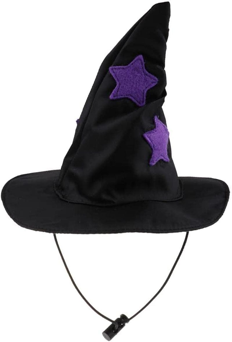 ＫＬＫＣＭＳ Small Dog Hat with Star Costume Pet Supplies, Black Animals & Pet Supplies > Pet Supplies > Dog Supplies > Dog Apparel ＫＬＫＣＭＳ   