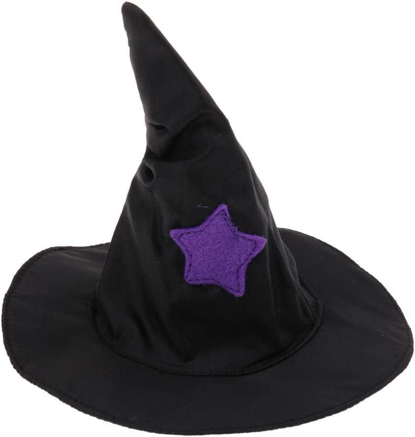 ＫＬＫＣＭＳ Small Dog Hat with Star Costume Pet Supplies, Black Animals & Pet Supplies > Pet Supplies > Dog Supplies > Dog Apparel ＫＬＫＣＭＳ   