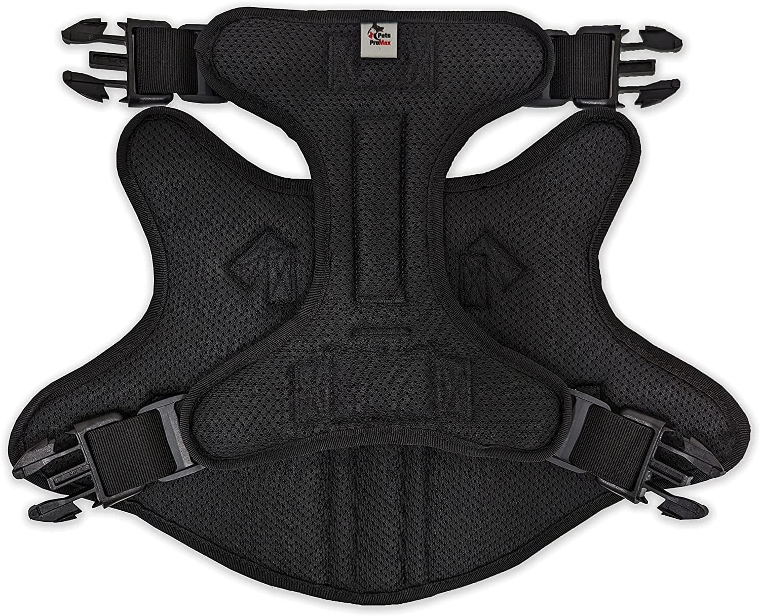 Tactical Dog Harness, No Pull, Military Dog Vest Harness with Handle, Service Dog Harness for Small Medium Large Dogs Training Walking (Black, Medium) Animals & Pet Supplies > Pet Supplies > Dog Supplies > Dog Apparel JVA Pro   