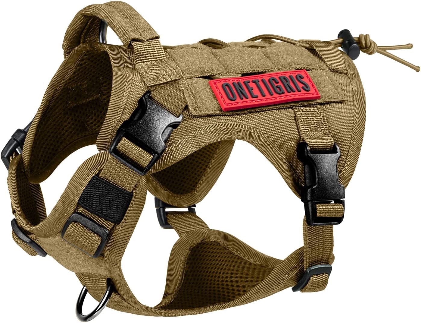 Onetigris No Pull Tactical Dog Harness for Large Dog, Mesh Design Brea –  KOL PET