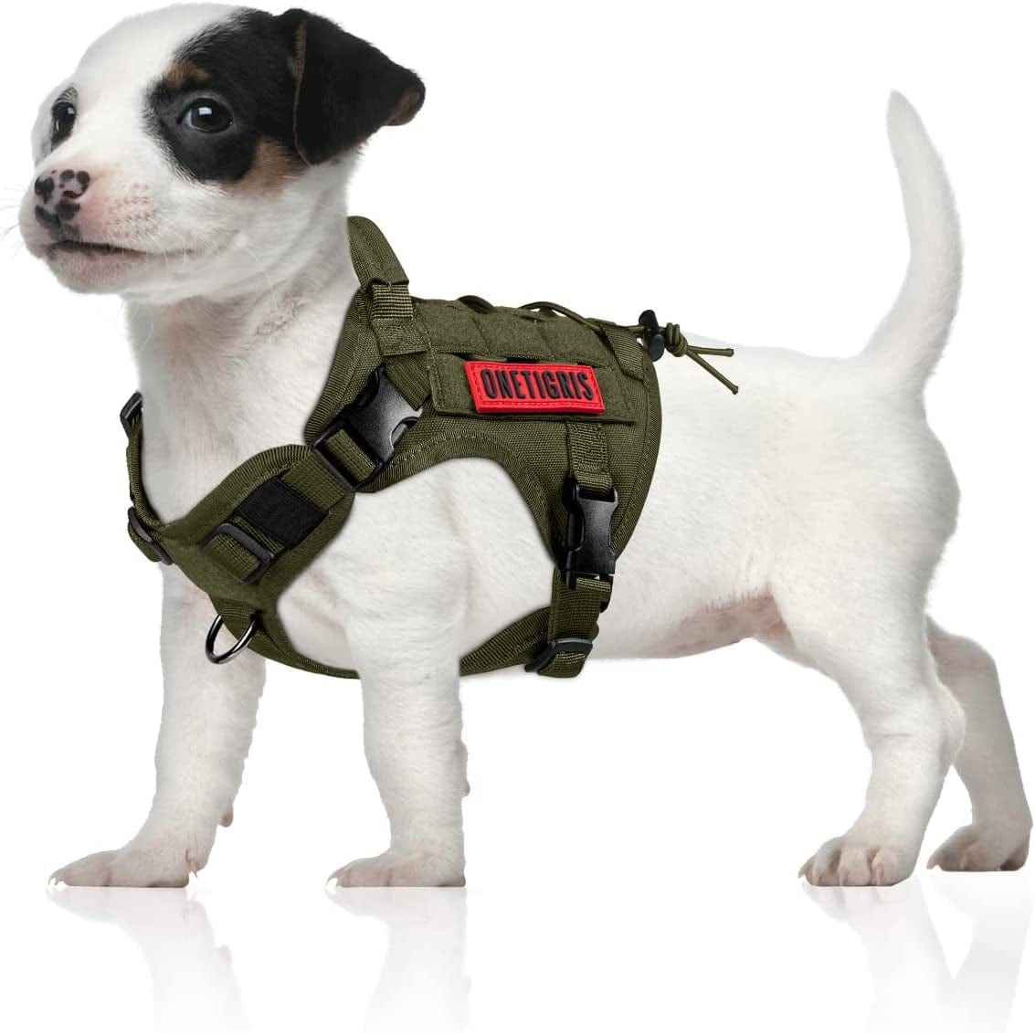 Tactical Dog Harness Vest with Handle, Military Dog Harness for Large – KOL  PET