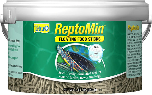 Tetra Reptomin Floating Food Sticks 1.43 Pounds, for Aquatic Turtles, Newts and Frogs Animals & Pet Supplies > Pet Supplies > Reptile & Amphibian Supplies > Reptile & Amphibian Food Tetra   