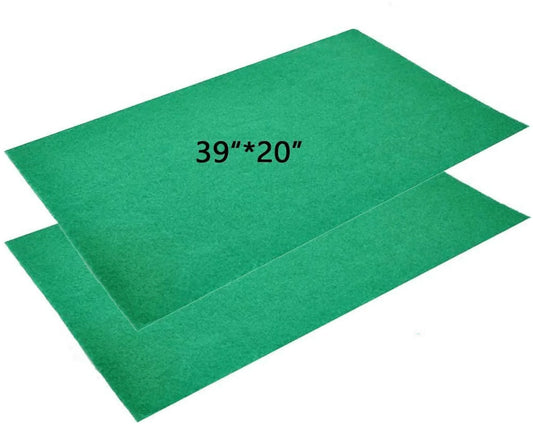 Tfwadmx 39" X 20" Reptile Carpet Mat Substrate Liner Bedding Reptile Supplies for Terrarium Lizards Snakes Bearded Dragon Gecko Chamelon Turtles Iguana (2 Pack) Animals & Pet Supplies > Pet Supplies > Reptile & Amphibian Supplies > Reptile & Amphibian Substrates Tfwadmx   